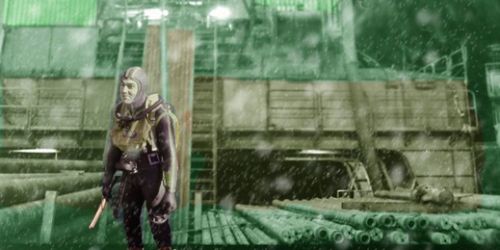 Photo Louis Berges nageur de combat et scaphandrier sur la barge NEPTUNE 1